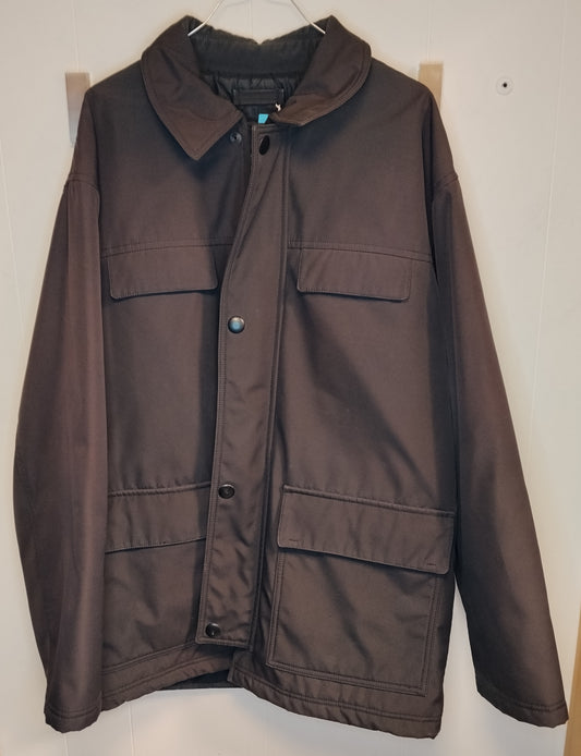 Giacca uomo Hold’s taglia M marrone con tasche frontali