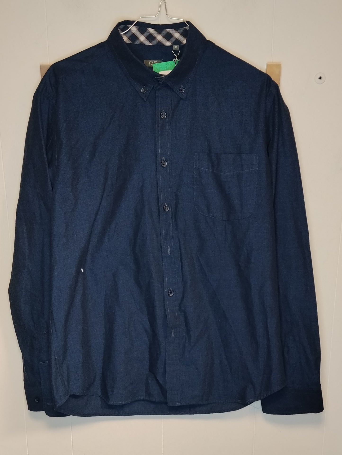 Camicia OVS uomo blu taglia M