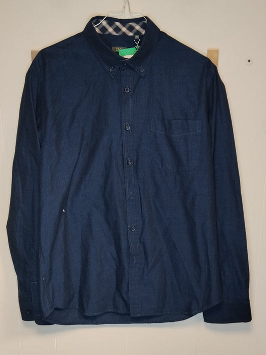 Camicia OVS uomo blu taglia M