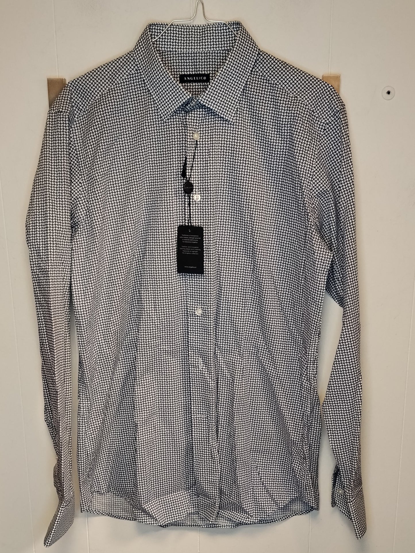 Camicia Angelico donna fantasia taglia 42 L nuova con cartellino