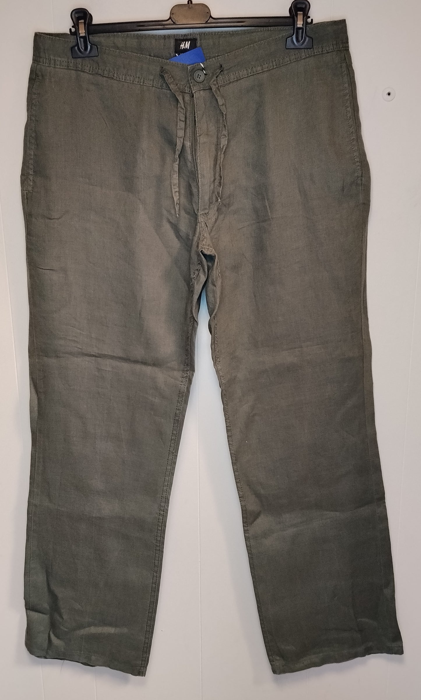 Pantaloni H&M donna verdi taglia 52