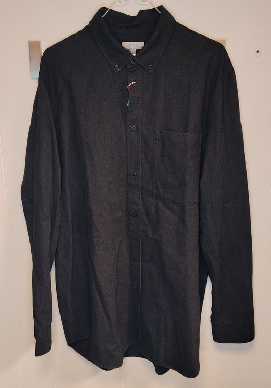 Camicia Uomo COS Grigio Antracite Taglia L Nuova con Cartellino