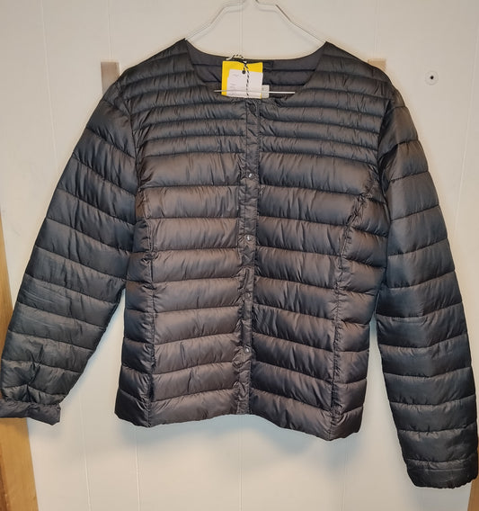 Piumino Donna Calliope Nero Leggero Trapuntato Taglia L