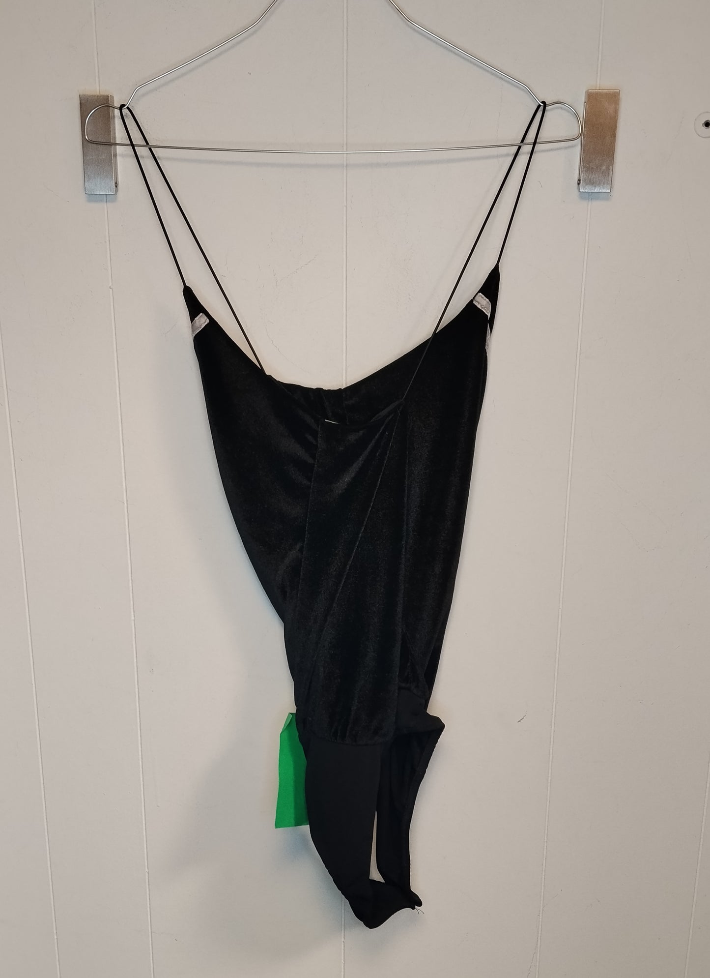 Body Donna Revise Concept Nero Effetto Velluto Taglia M