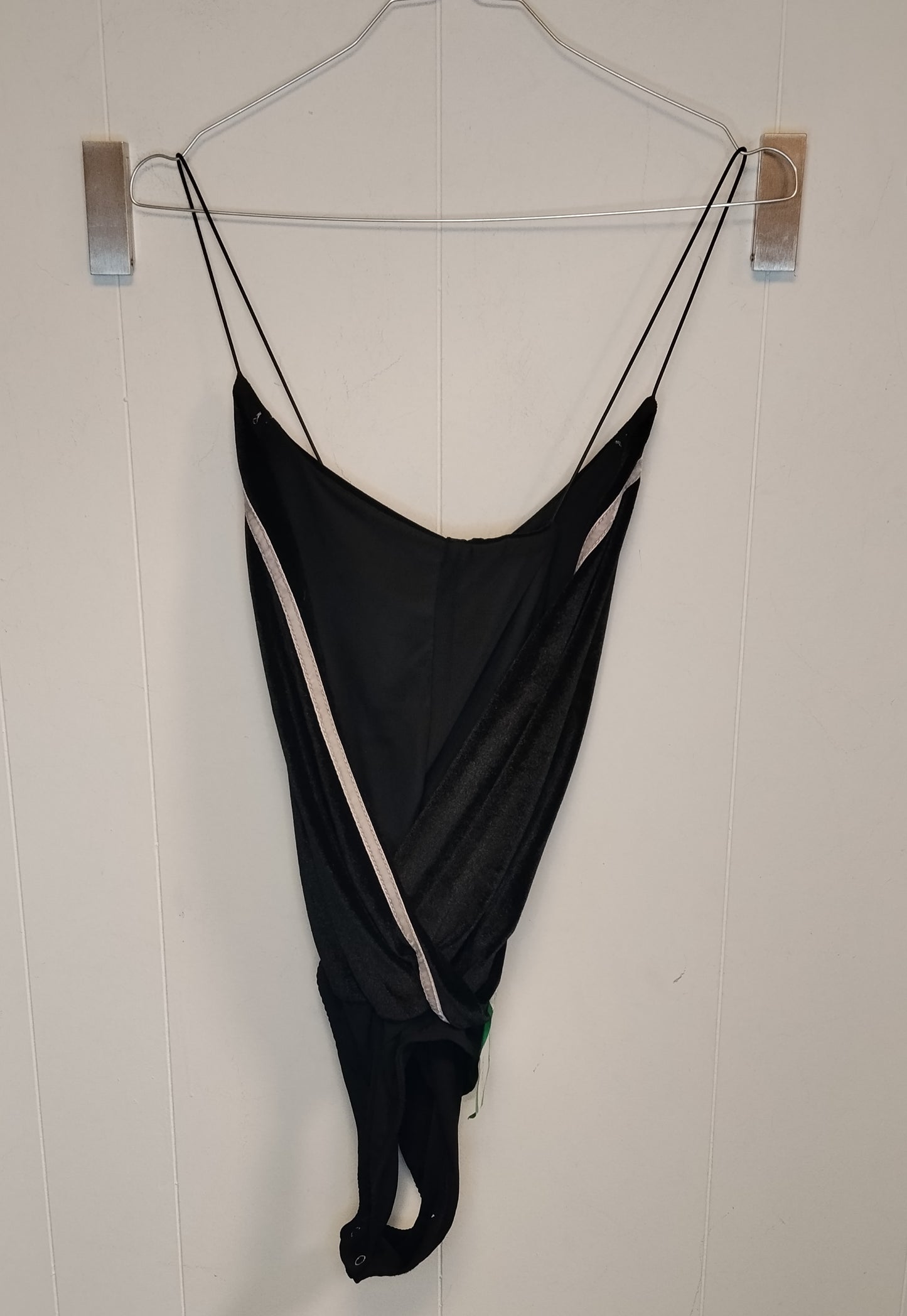 Body Donna Revise Concept Nero Effetto Velluto Taglia M