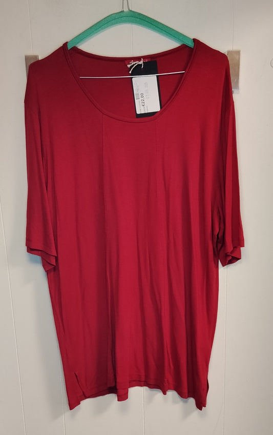 Maglia Donna Elena Mirò Rossa Taglia L Morbida Elegante