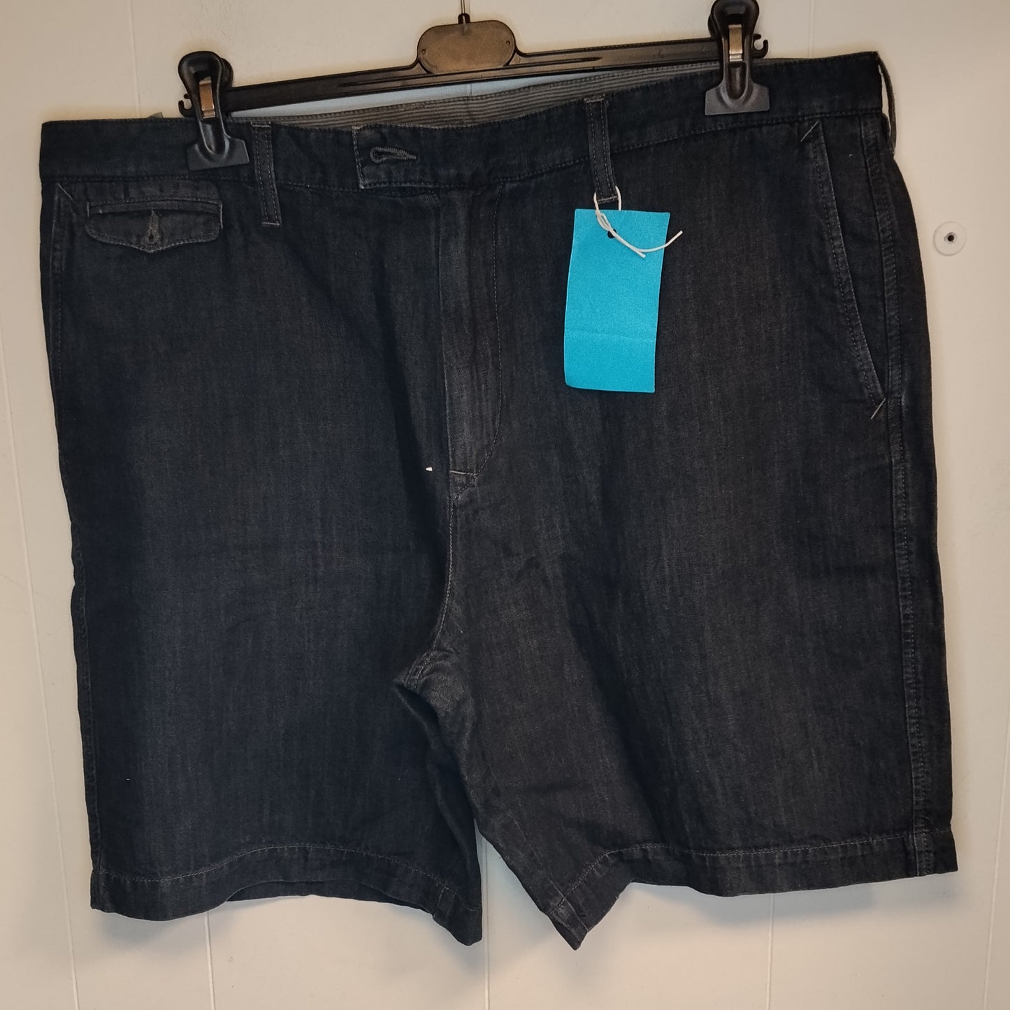 Bermuda Jeans Uomo Denim Scuro Taglia 58 Casual Estivi