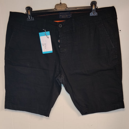 Bermuda Uomo Alcott Neri Casual Taglia 56