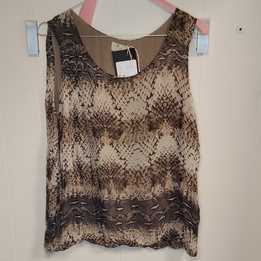 Top Donna Fantasia Animalier Vestebene Taglia M