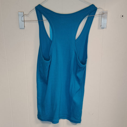 Canotta Donna Piazza Italia Azzurra Sportiva Taglia XL