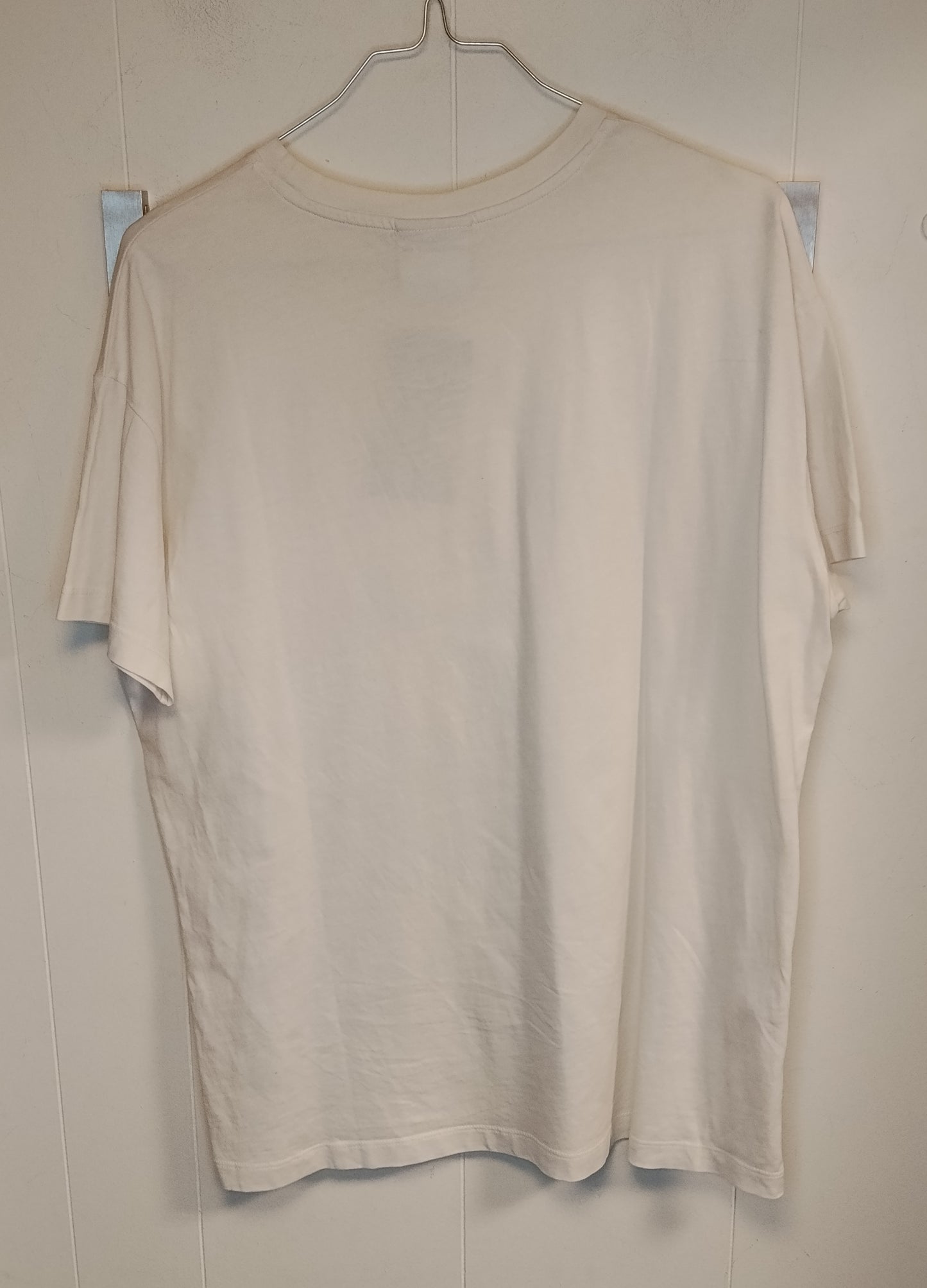 T-Shirt Disney Mickey Mouse Ohana Bianca Donna Taglia M