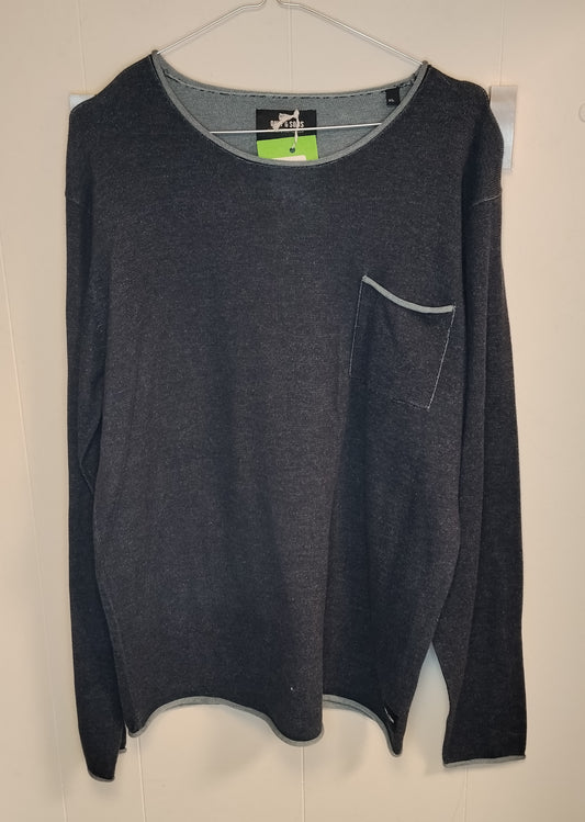 Maglia Uomo Only & Sons Blu Scuro Taschino Taglia XL