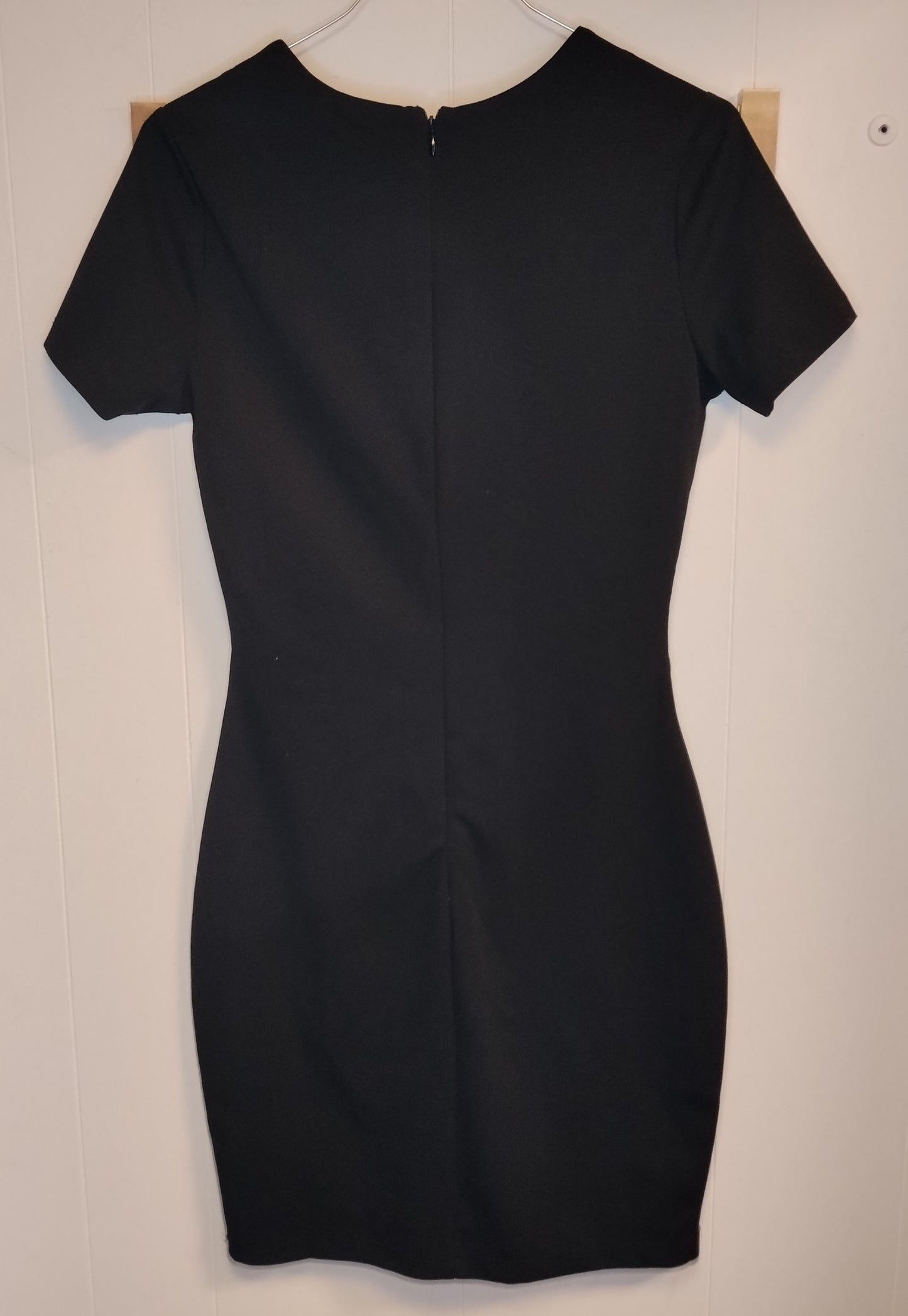 Vestito Donna Calliope Nero Elegante Tubino Taglia S Casual Chic
