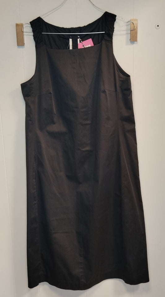 Abito Donna Max Mara Nero Elegante Taglia 46 Made in Italy
