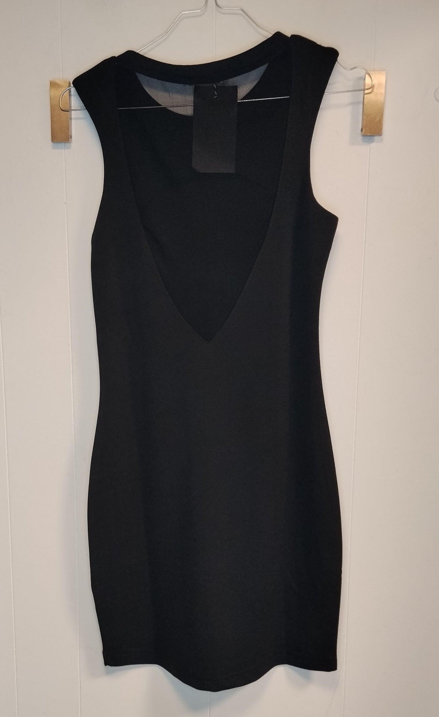 Vestito Donna Nero Calliope Tubino Basic Taglia S