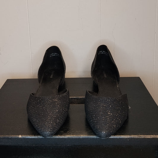 Ballerine Donna Graceland Nere Glitter Punta Affusolata Taglia 39