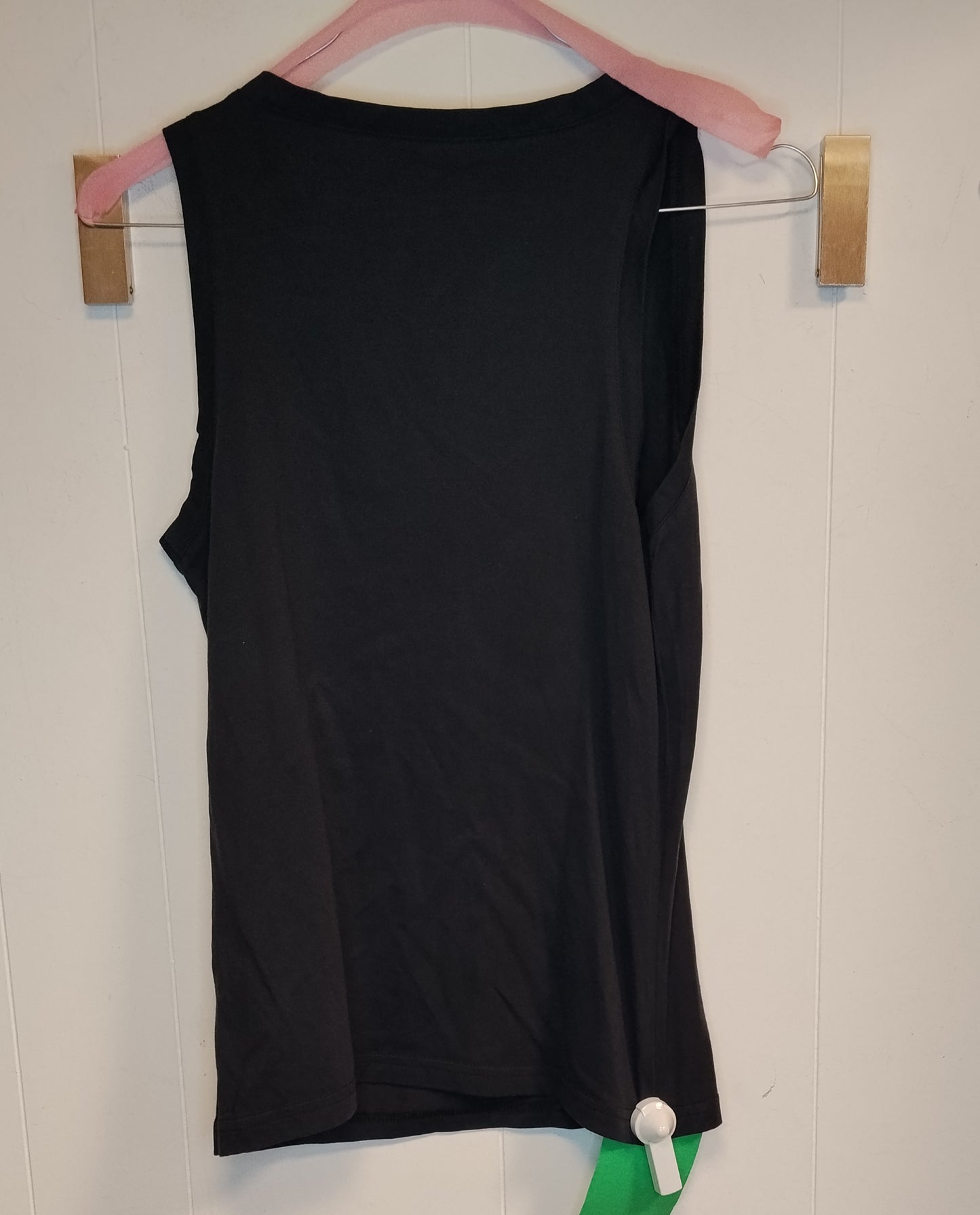Canotta Donna Nera Yamamay Taglia S Basic Cotone Elasticizzato