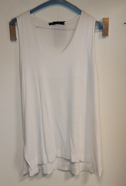 Canotta Donna Mathilda Bianca Oversize Taglia M
