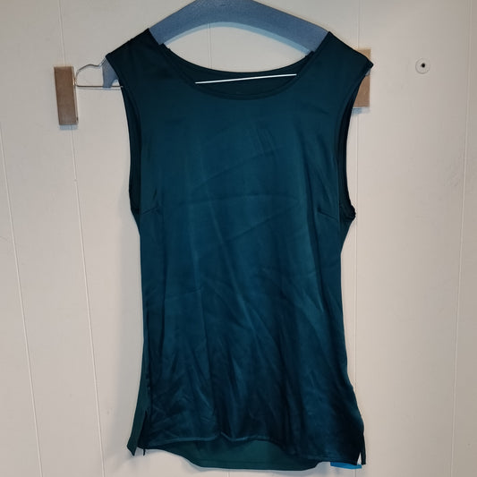 Top Donna Intimissimi Verde Petrolio Satinato Taglia S