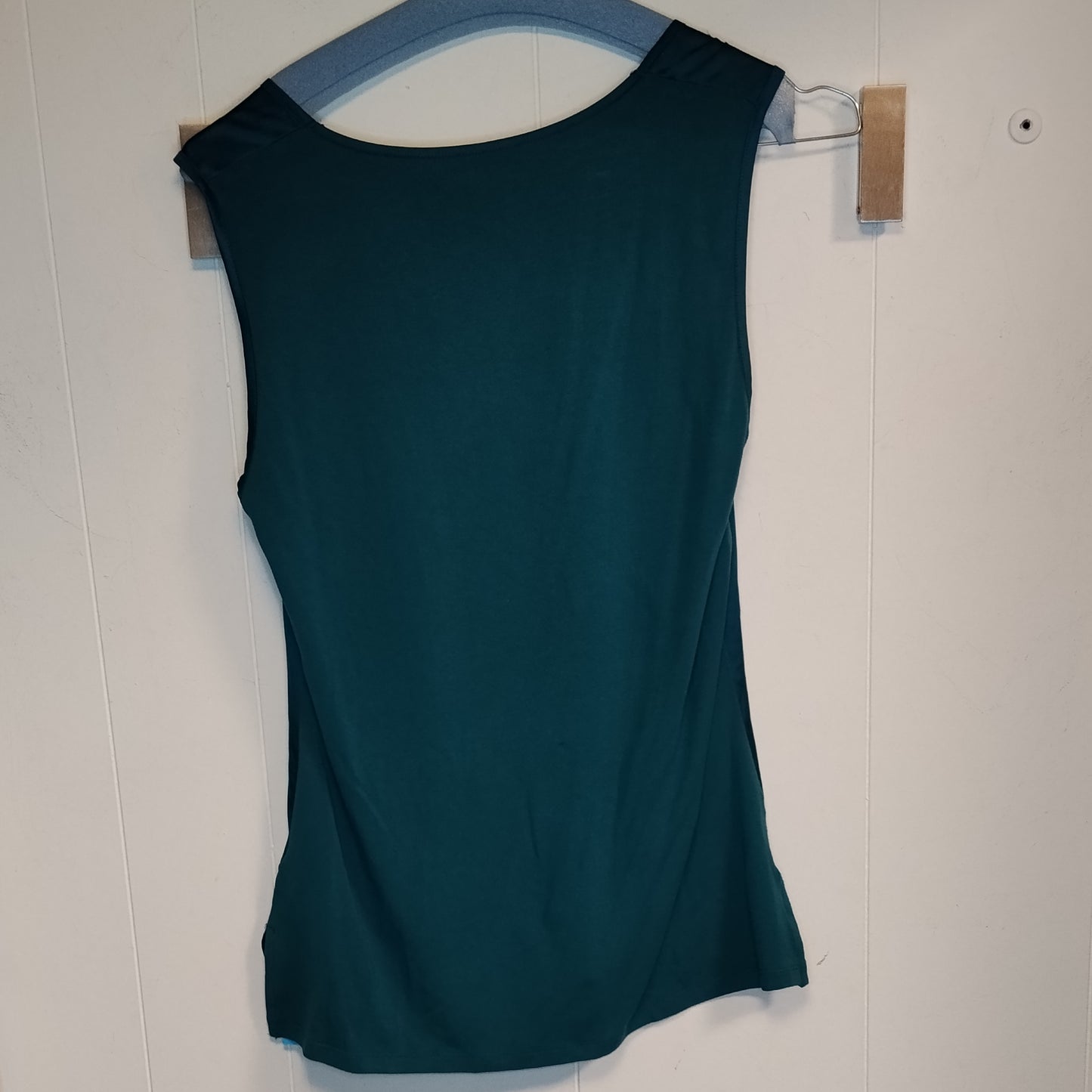 Top Donna Intimissimi Verde Petrolio Satinato Taglia S