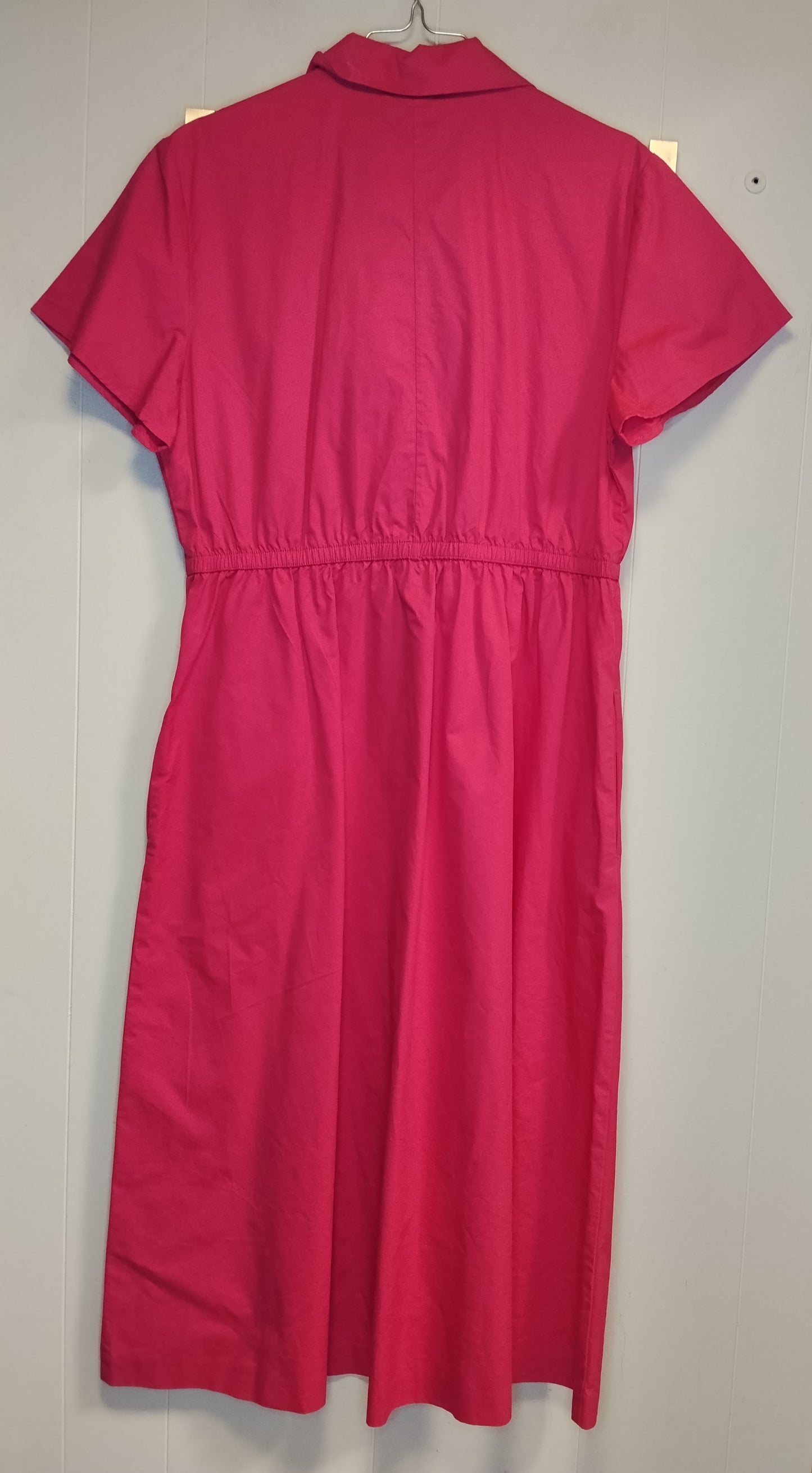 Vestito Chemisier Benetton Fucsia Donna Taglia XL