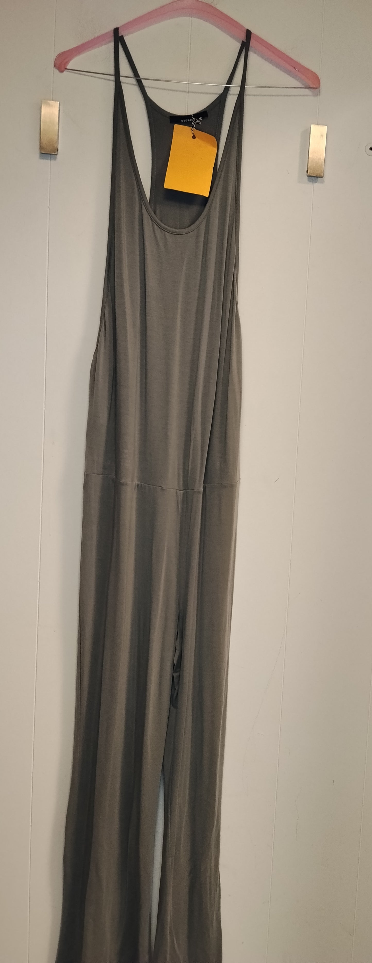Tuta Intera Stefanel Grigia Donna Taglia M Elegante Casual