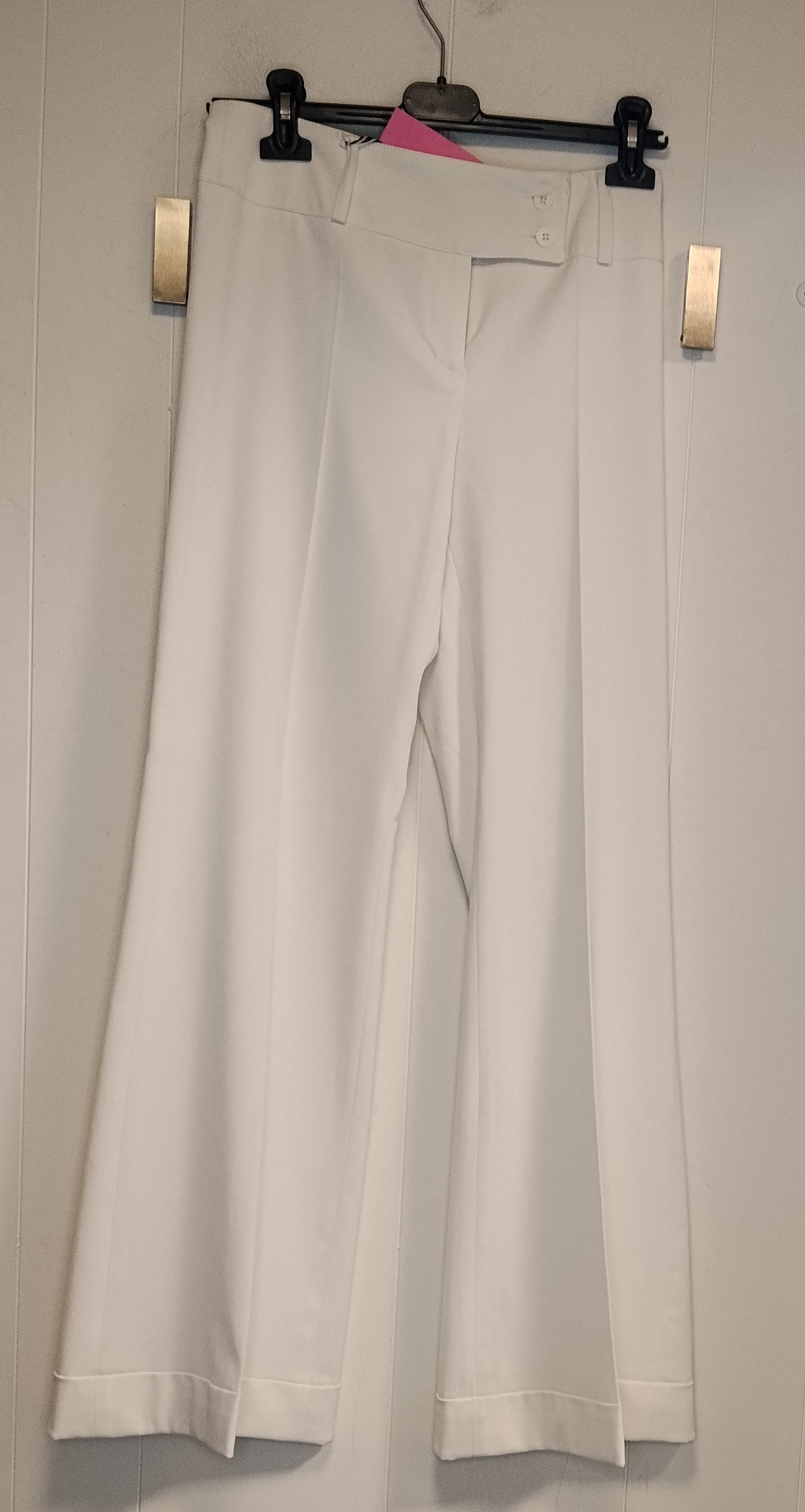 Pantaloni Palazzo Motivi Bianchi Eleganti Donna Taglia 40