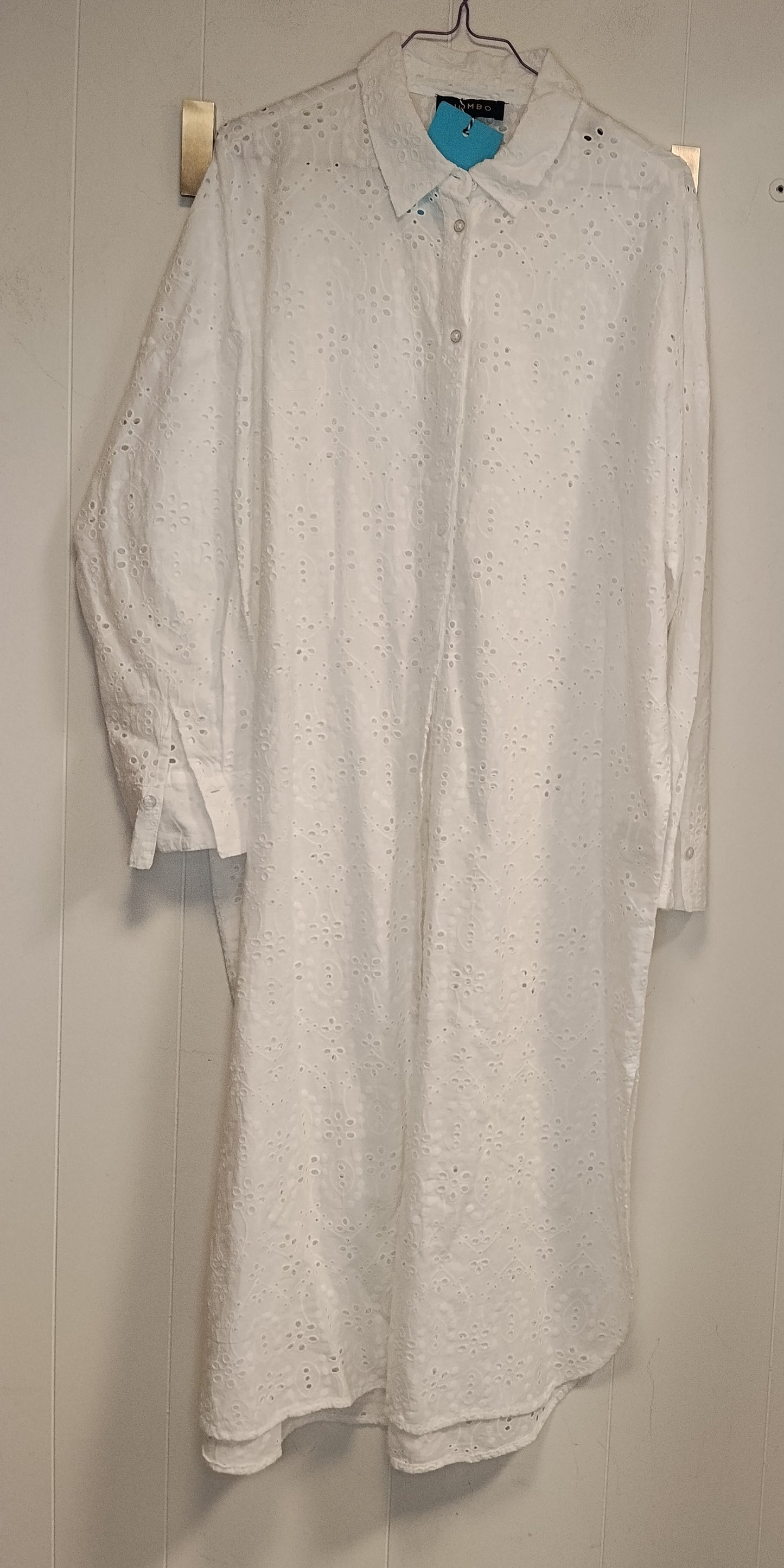 Vestito Chemisier OVS Sangallo Bianco Taglia L