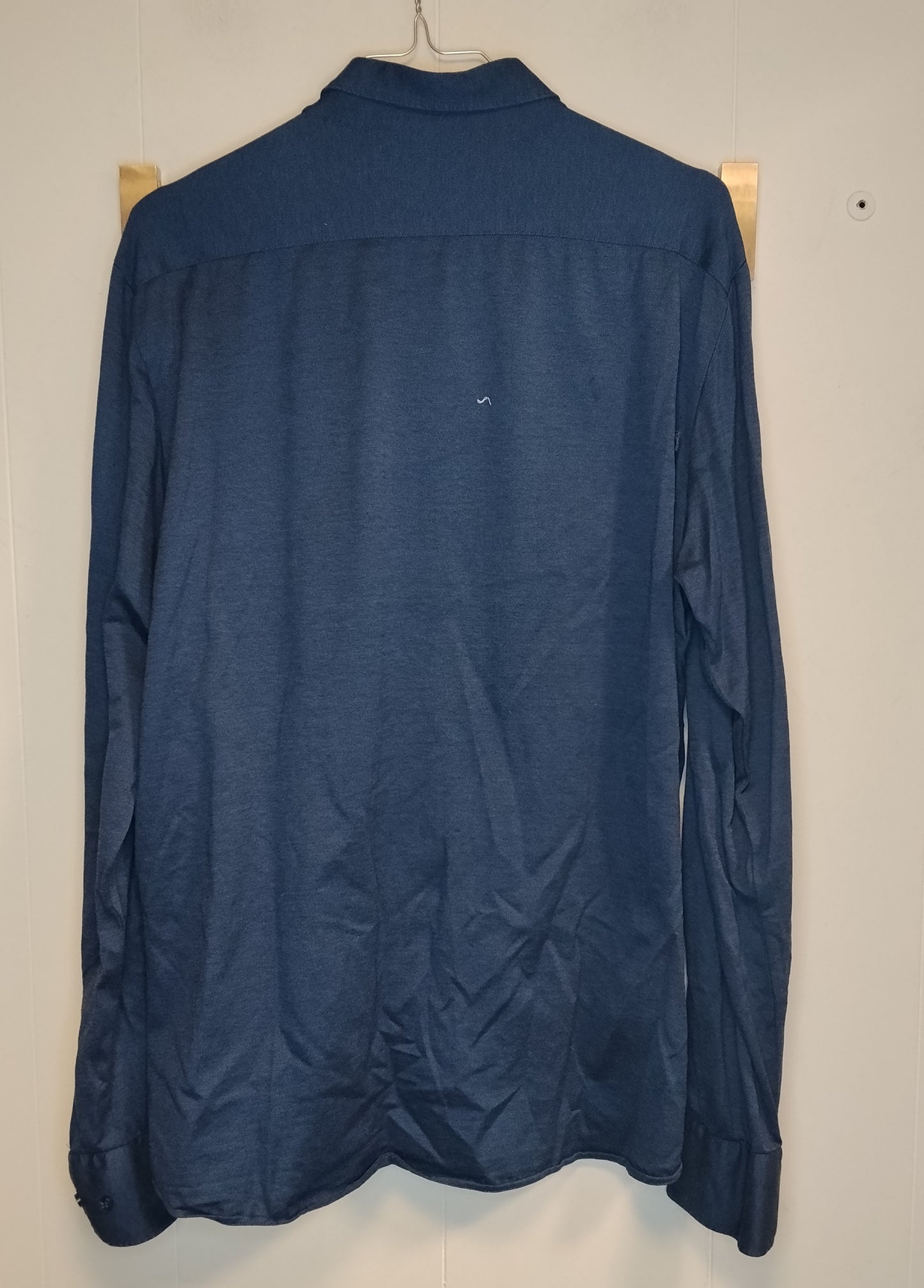 Camicia Uomo Angelico Blu Navy Elegante Taglia XL