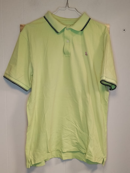 Polo Saint Barth Uomo Verde Fluo Taglia XL