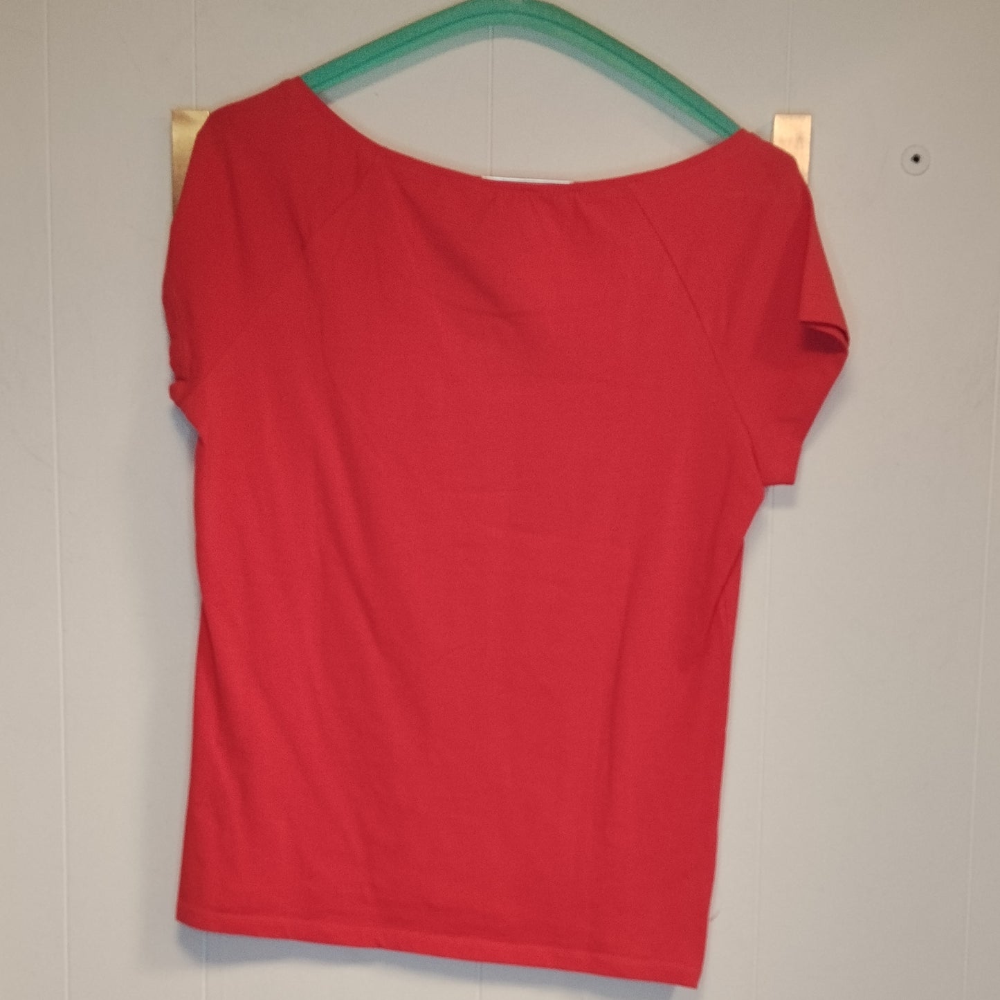 T-Shirt Donna Oltre Fucsia con Strass “Oltre” Taglia M