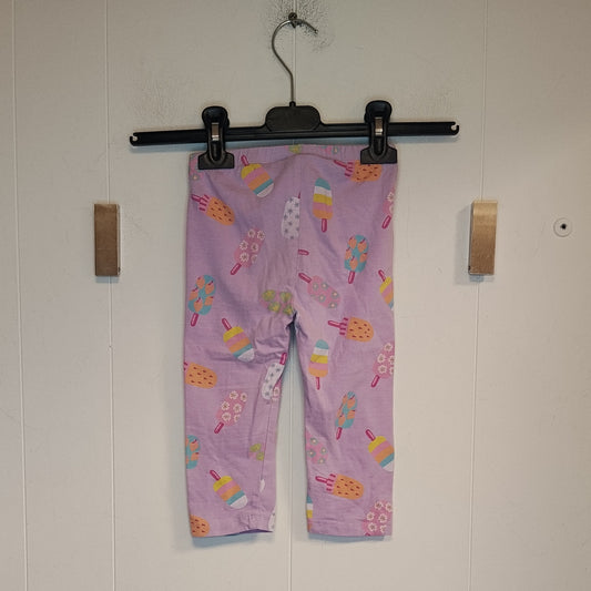 Leggings Bambina Kiki & Koko Fantasia Gelati Lilla Taglia 4 Anni 98 cm