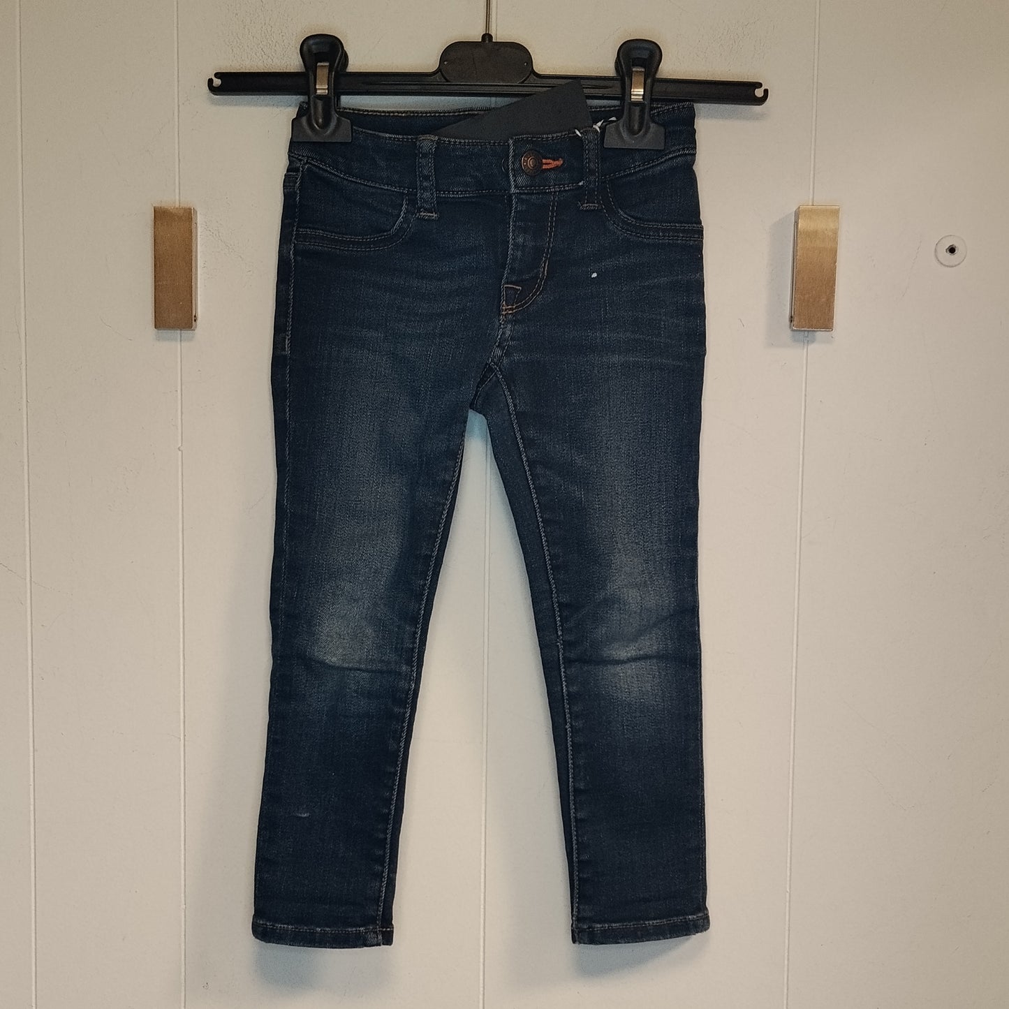 Jeans Bambino 4 Anni 104 cm Denim Blu Slim Fit Elasticizzato