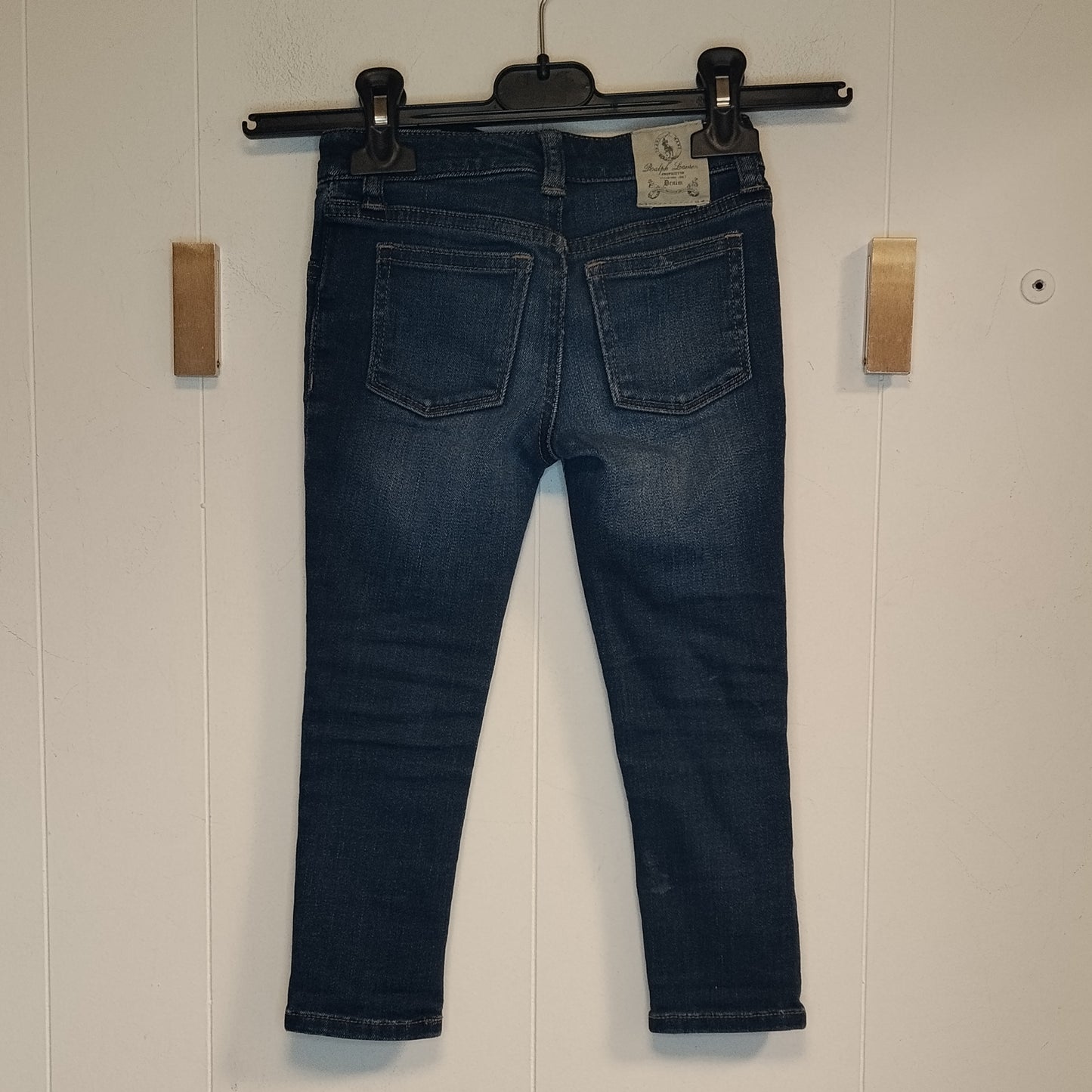 Jeans Bambino 4 Anni 104 cm Denim Blu Slim Fit Elasticizzato