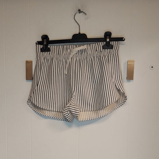 Shorts Ragazza YFK a Righe Bianco e Nero Taglia 15 Anni 146/152 cm