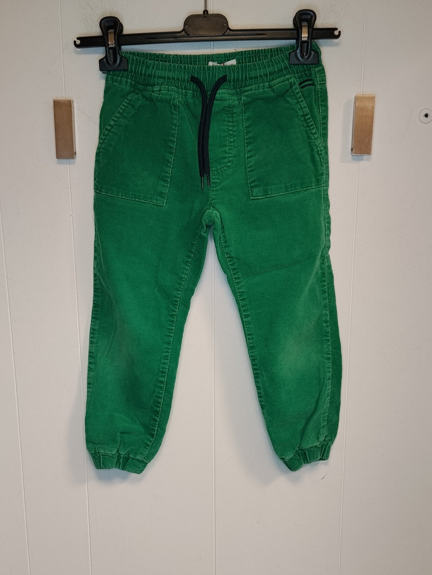 Pantaloni Jogger Bambino Birba Verdi Taglia 6 Anni Vita Elasticizzata