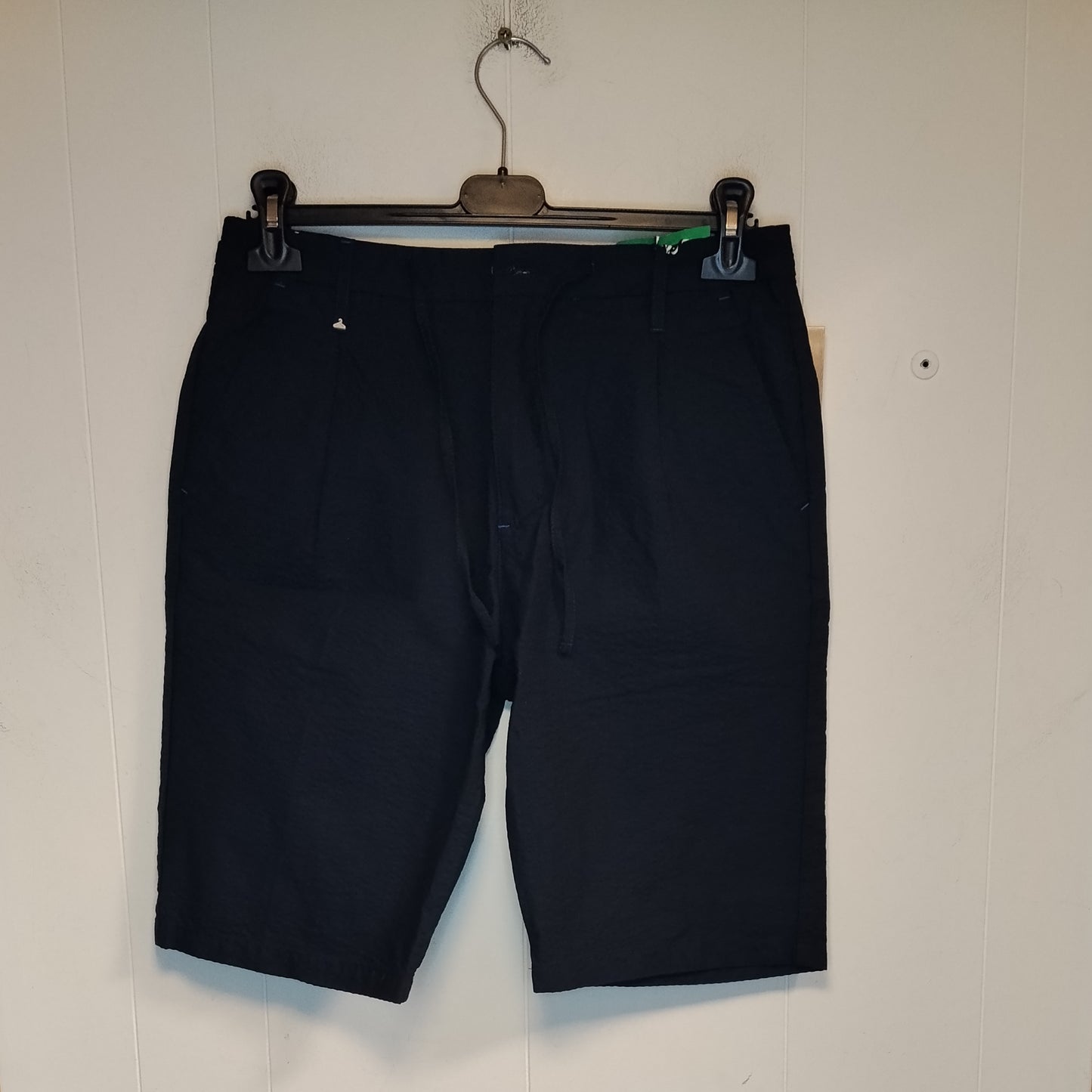 Bermuda Uomo Berna Blu Navy Taglia 46 Coulisse Girovita 81 cm Casual Estivo
