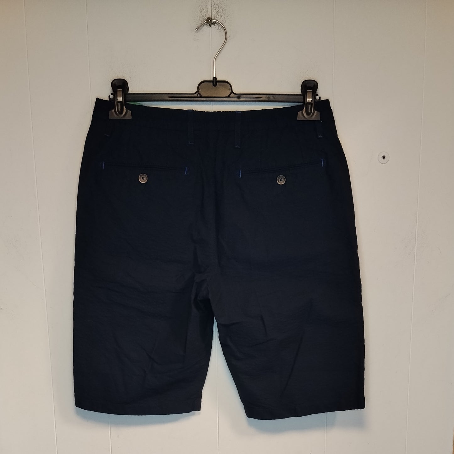 Bermuda Uomo Berna Blu Navy Taglia 46 Coulisse Girovita 81 cm Casual Estivo