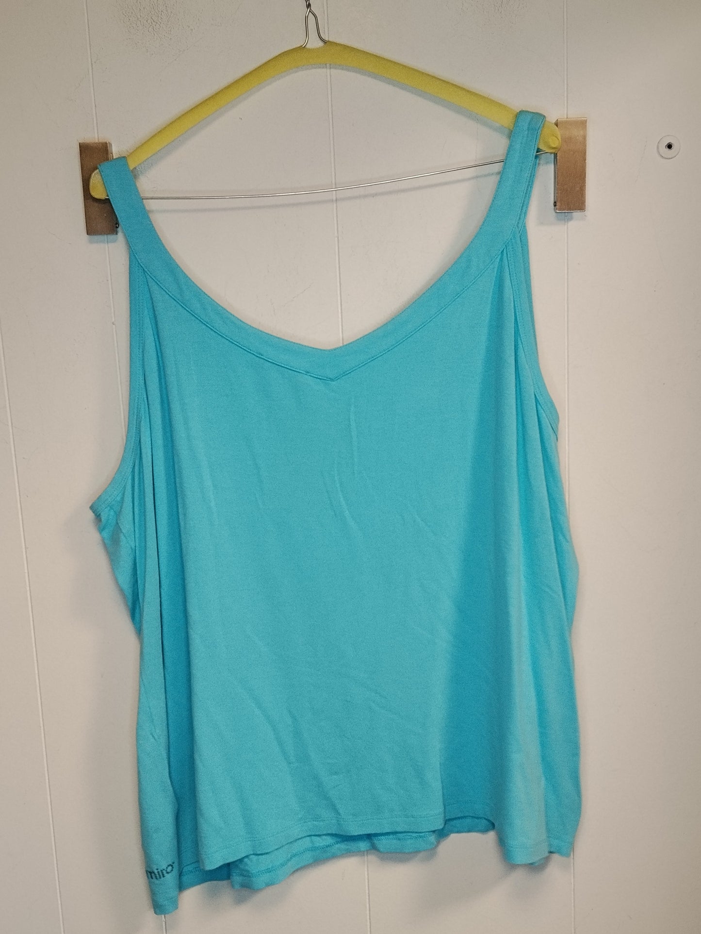 Top Donna Elena Mirò Turchese Taglia XL Canotta Curvy Scollo a V Casual Estiva