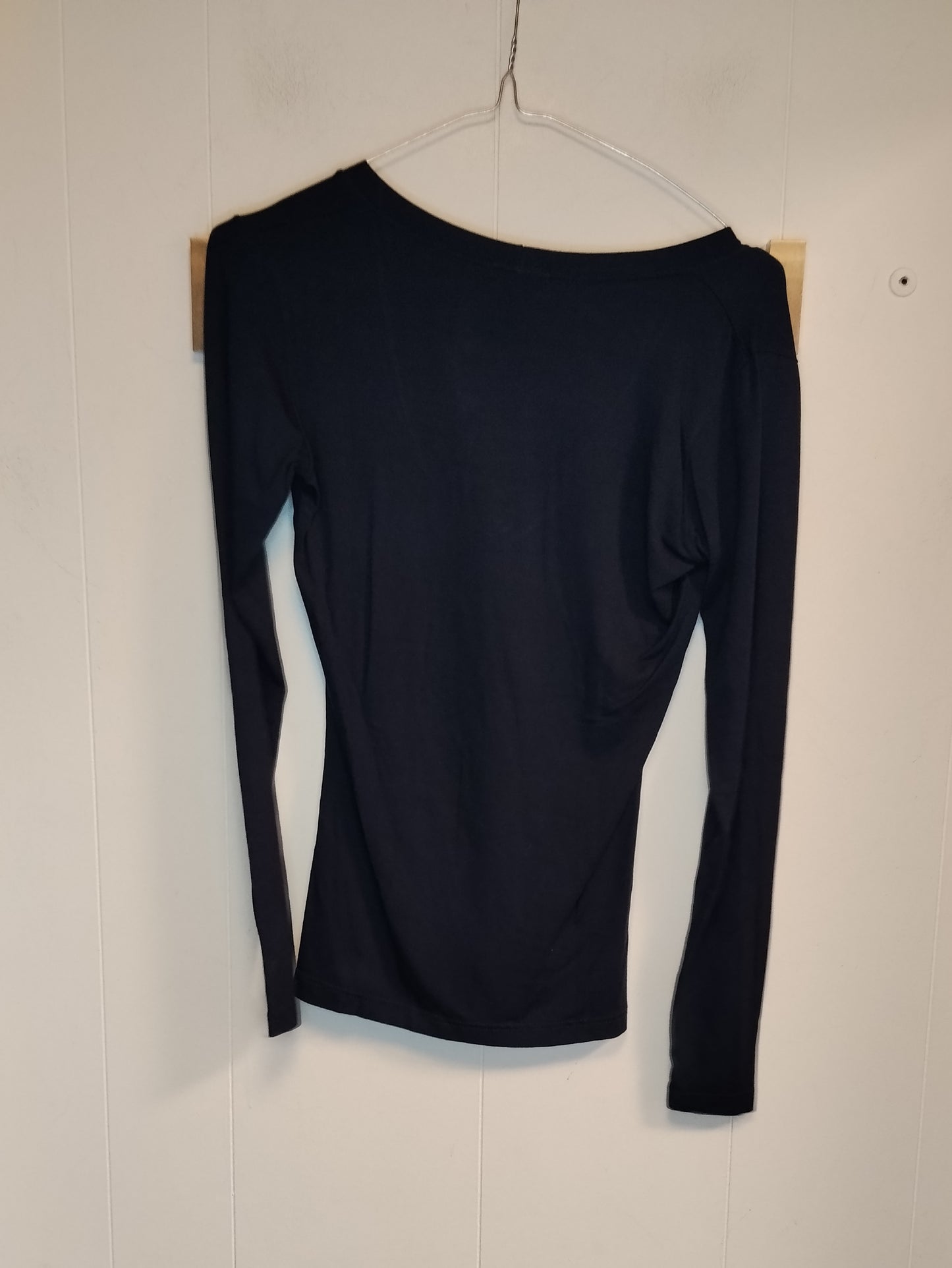 Maglia Donna Lokoup Nera Manica Lunga Taglia M Scollo a V