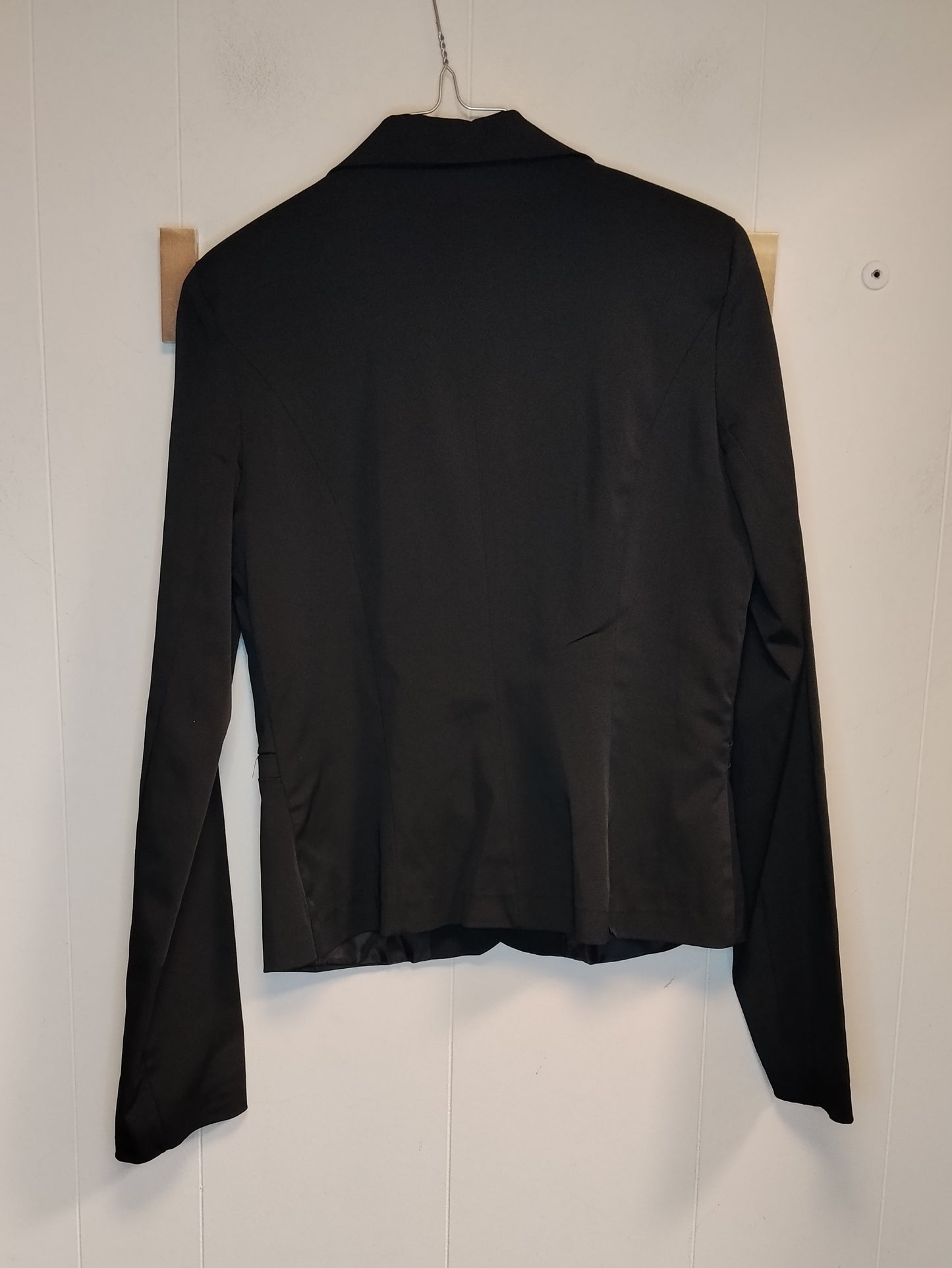 Completo Donna Elegante Nero 2 Pezzi Giacca e Pantalone Taglia M
