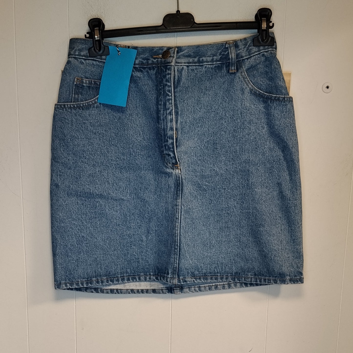 Gonna Donna Reca Lewis Denim Chiaro Taglia 42 Girovita 78 cm