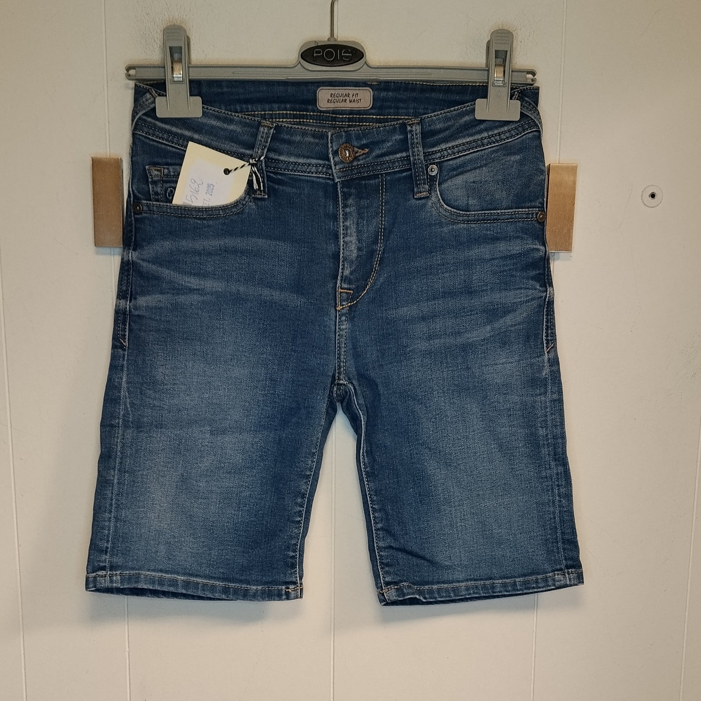 Bermuda Jeans Donna Pepe Jeans Taglia 40 Denim Chiaro Slim Fit