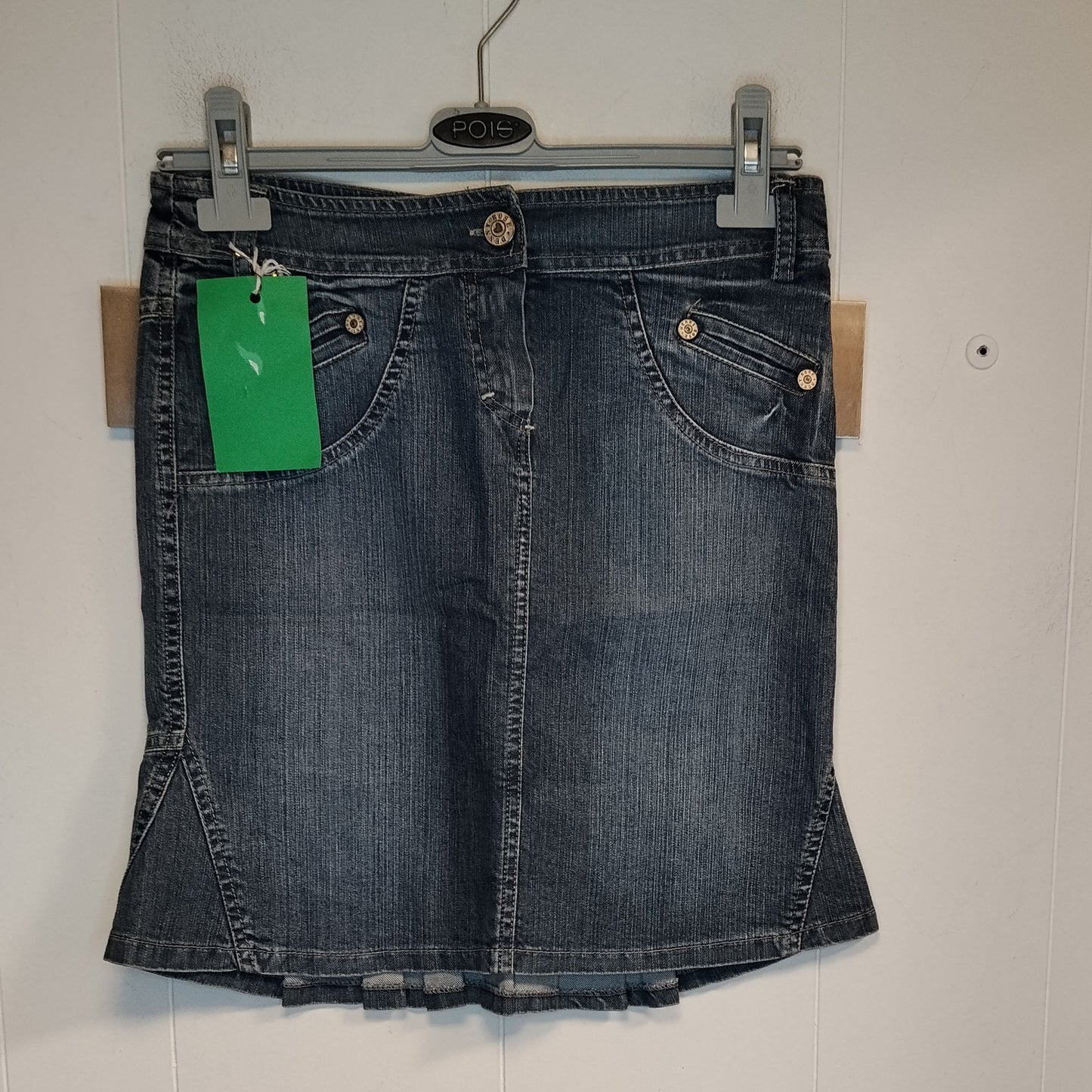 Gonna Jeans Denny Rose Taglia S Denim Blu Mini Gonna Donna
