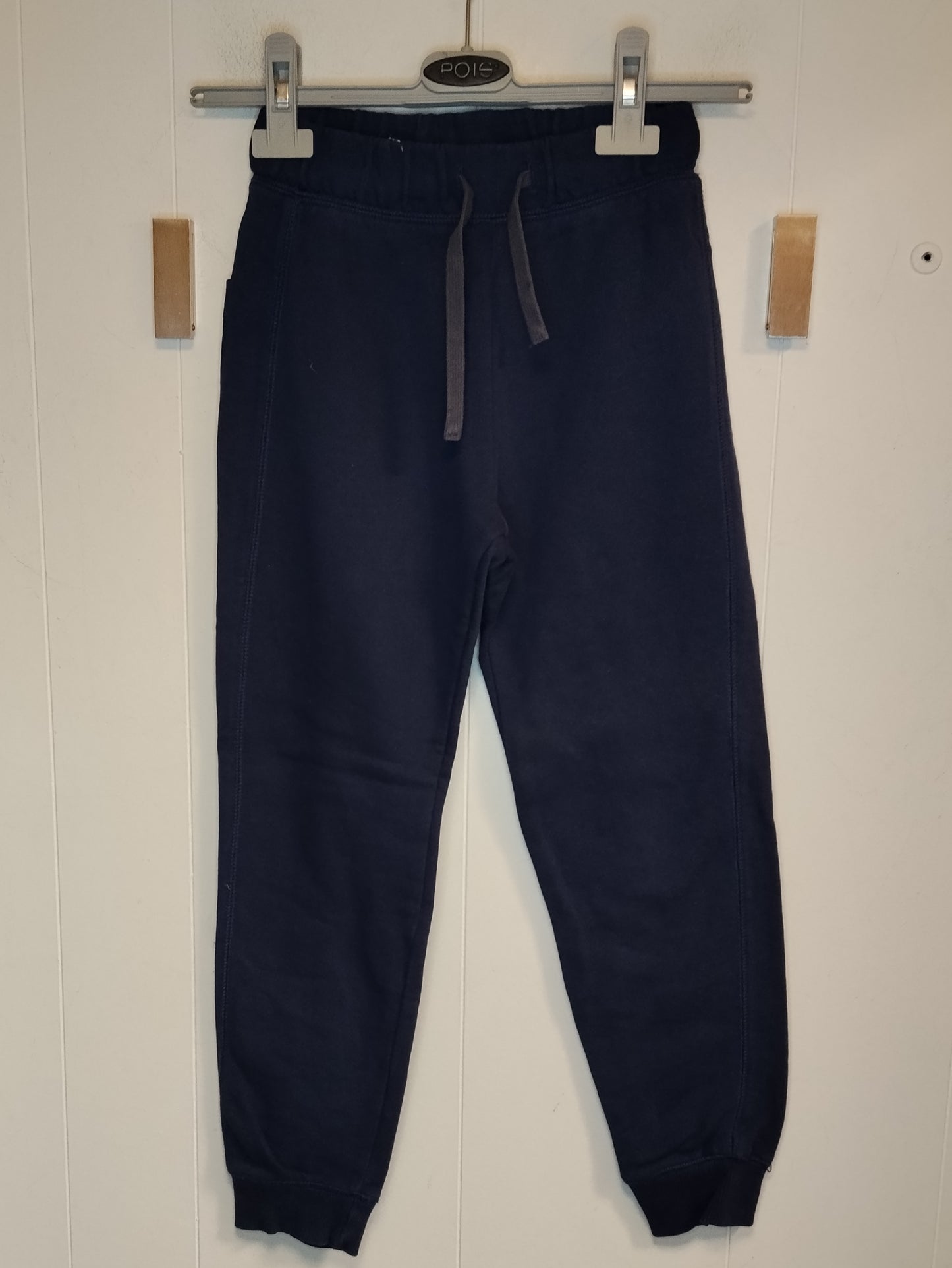 Pantaloni Tuta Bambino Benetton Blu Navy Taglia 8-10 Anni Girovita 56 cm