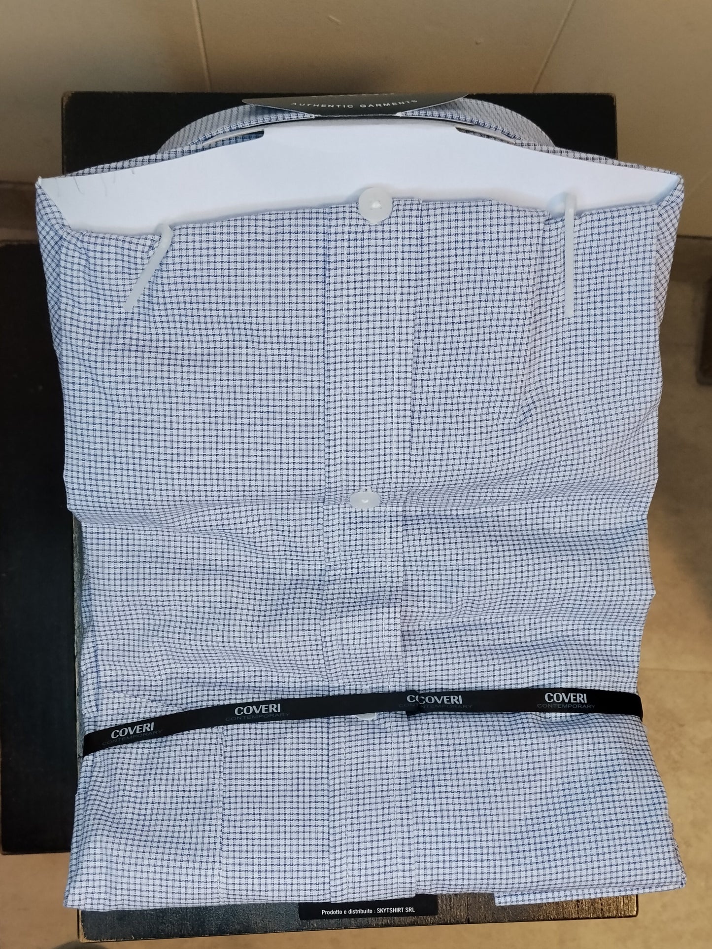 Camicia Uomo Coveri Contemporary XXL Collo 45/46 Nuova con Cartellino e Scatola