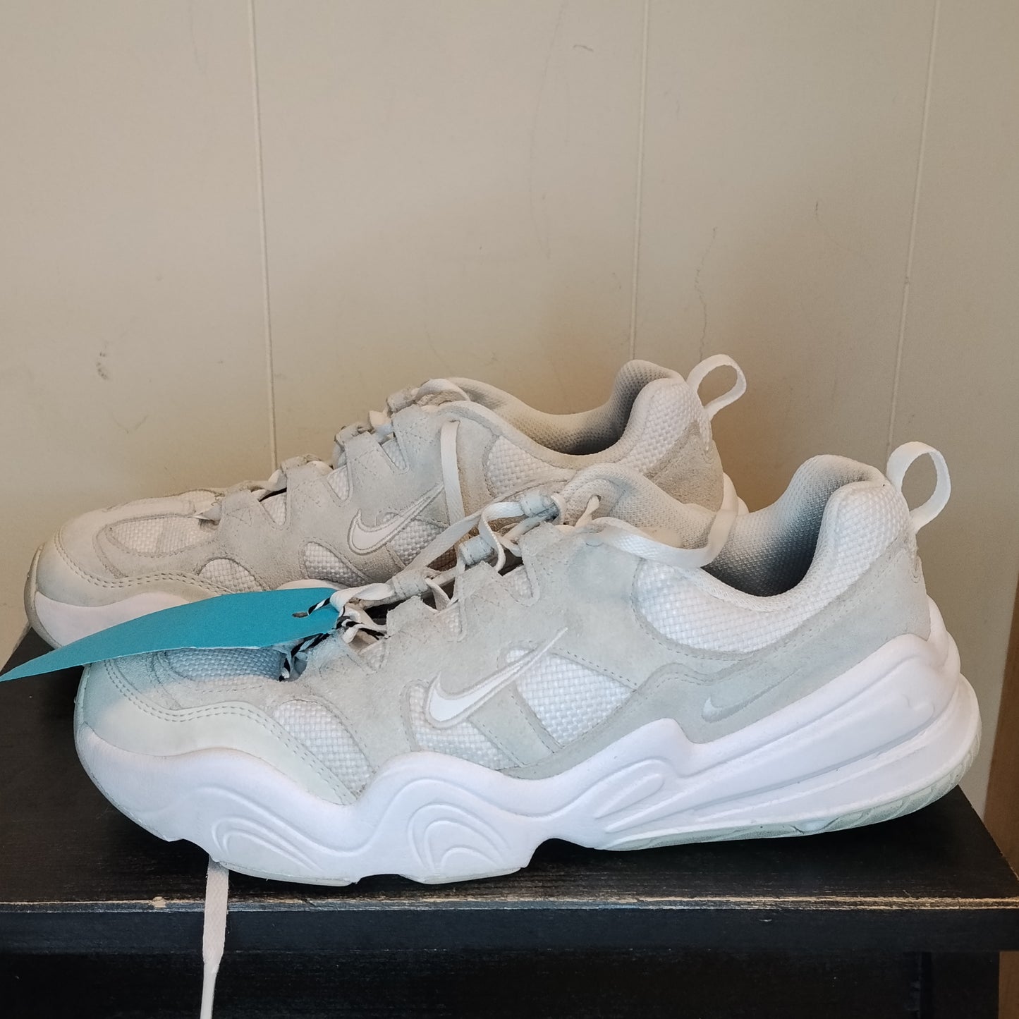 Scarpe Sneakers Nike Bianche Uomo Donna Taglia 42,5 Complete di Scatola
