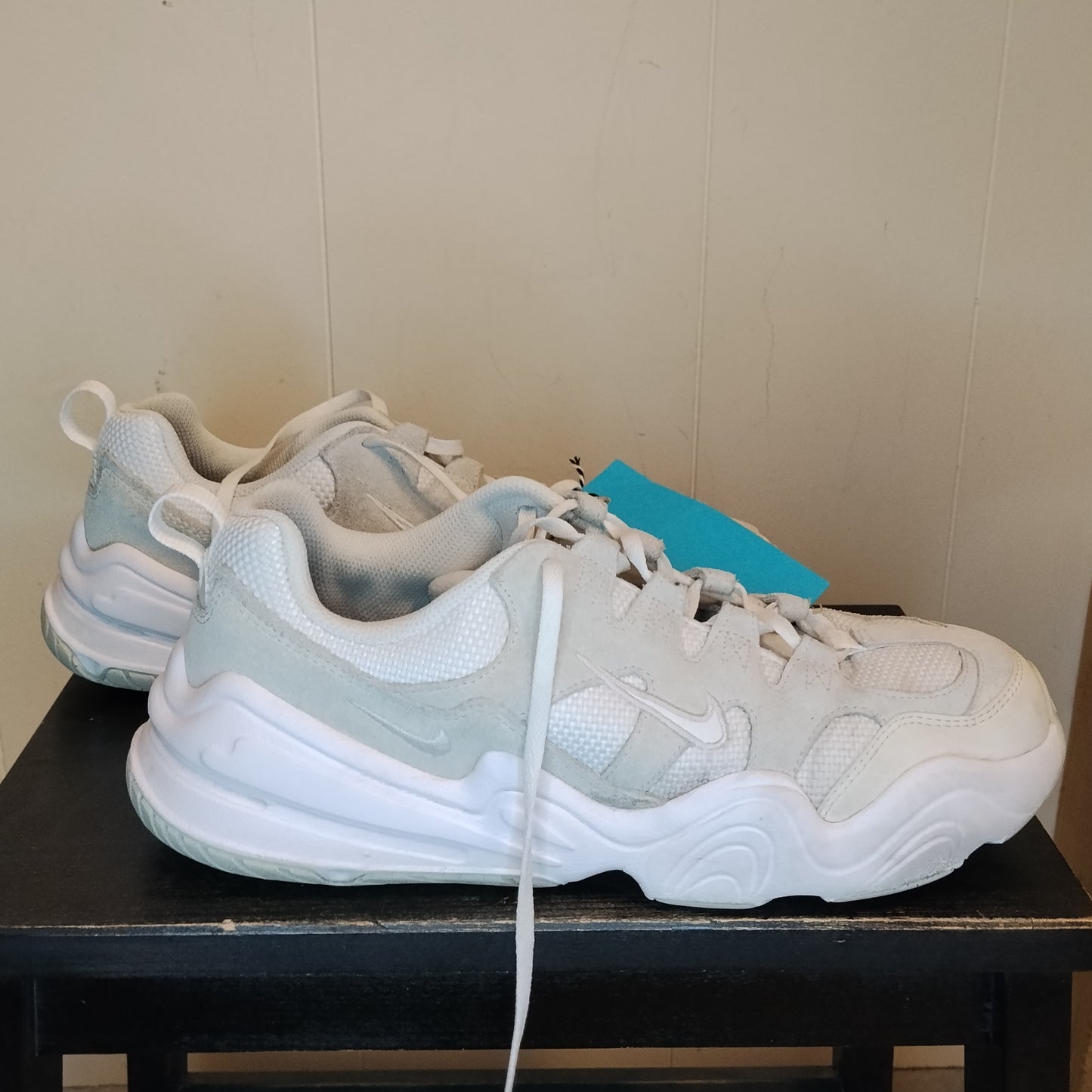 Scarpe Sneakers Nike Bianche Uomo Donna Taglia 42,5 Complete di Scatola