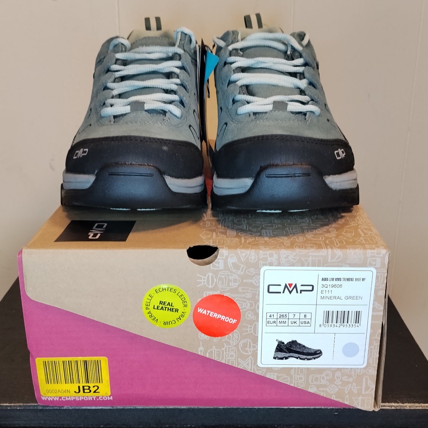 Scarpe Trekking CMP Waterproof Uomo Donna Taglia 41 Nuove con Cartellino e Scatola