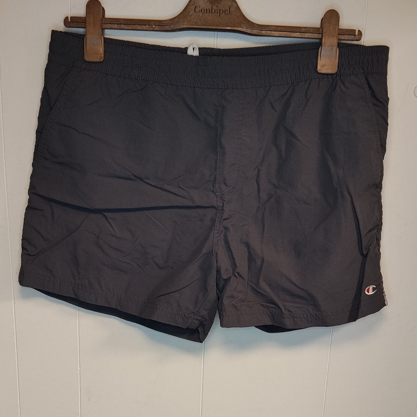 Costume da Bagno Champion Uomo XXL Nero Shorts Mare Girovita 92 cm